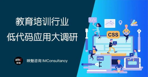 教育培训行业低代码应用大调研——映魅咨询邀您共同探索数字化转型新路径